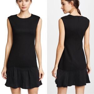 Rebecca Taylor Stacy Drop Waist Mini Sleeveless Dress 8 LBD Date Night